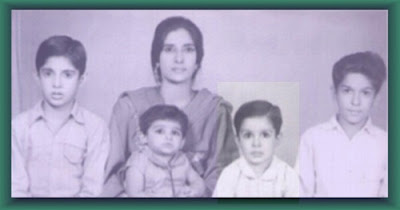 Childhood Photograph of Wasim Akram