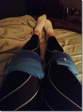 marathon recovery compression and ice