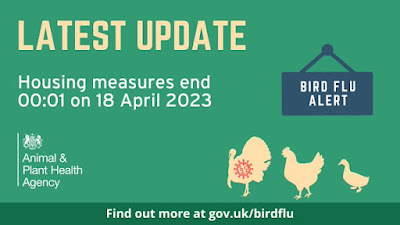 140423 Bird flu farmed birds can go outdoors again