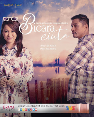 Drama Bicara Cinta, Slot Samarinda, TV3, Drama TV3, Drama Baru Adi Putra, Drama Baru Emma Maembong, Sinopsis Drama Bicara Cinta TV3,