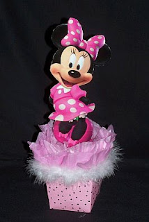 Minnie Mouse decoration, table centers