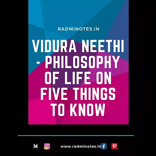 Vidur Nithi on Philosophy of life that says justice  - Five things to know