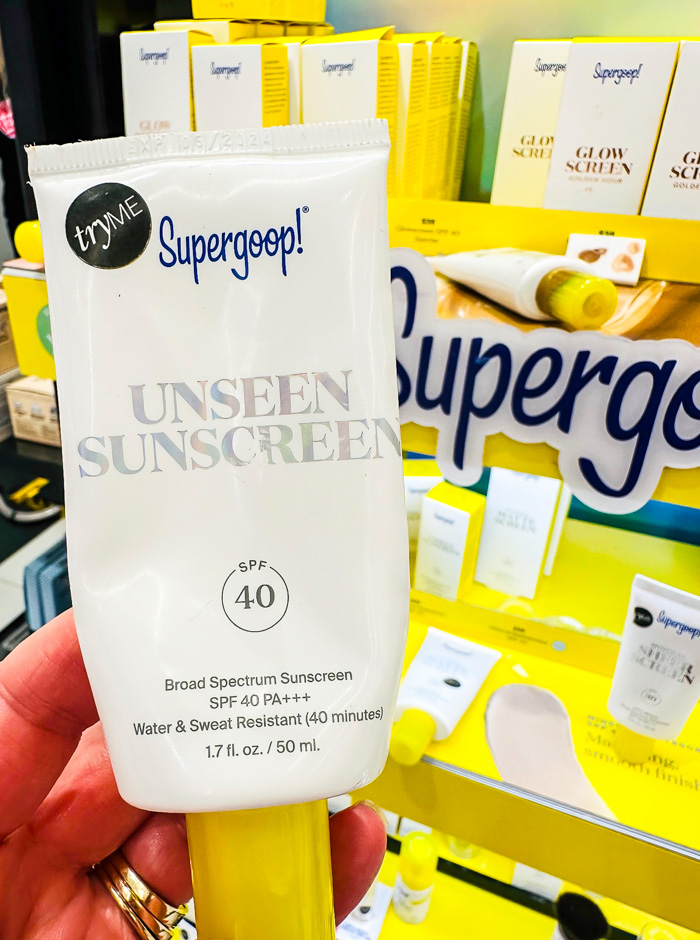 Is Trader Joe's Daily Facial Sunscreen a DUPE for Supergoop!® Unseen Sunscreen in sephora