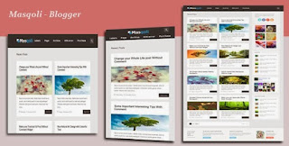 Masqoli v1.4 – Responsive Modern Blogger Template Seo Friendly