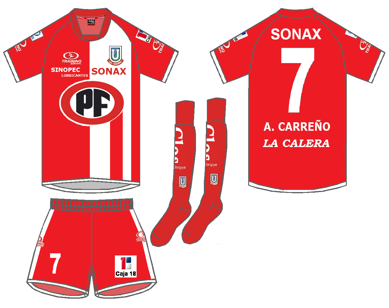 .. INDUMENTARIA DEPORTIVA: UNION LA CALERA - ACTUALIZACION ...