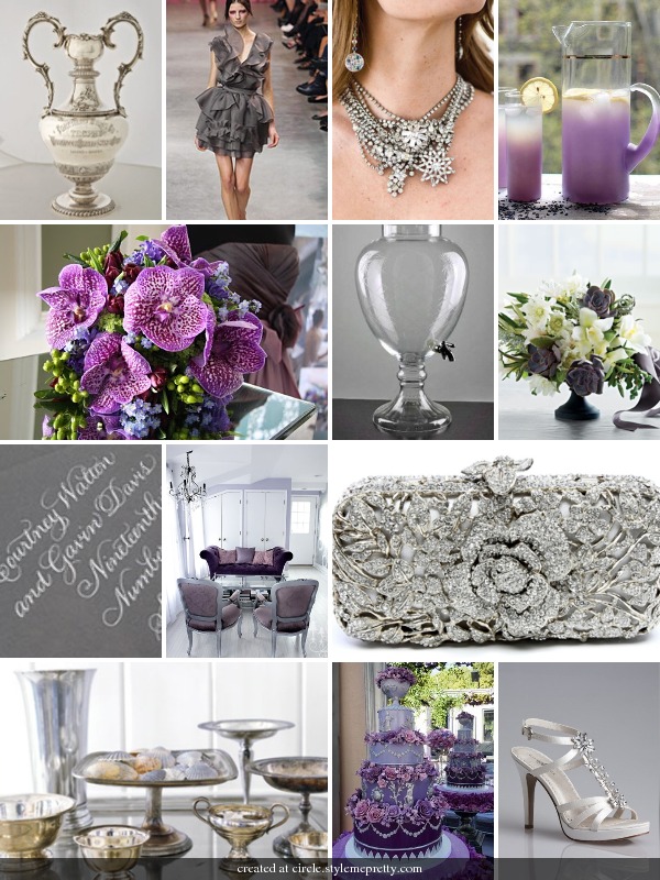 Purple Peony Wedding and Event Florals It's a grey kind of day