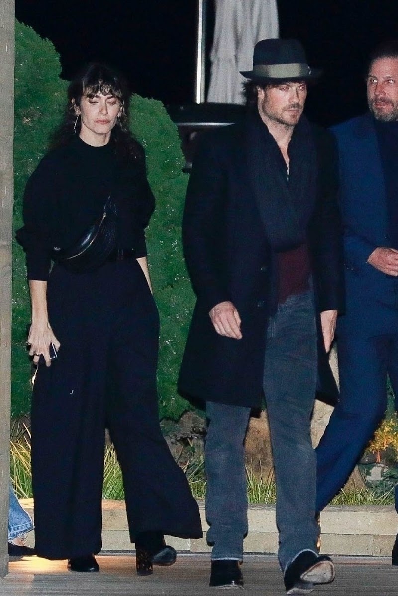 Nikki Reed and Ian Somerhalder Out for Dinner in Malibu 16 Jan-2020