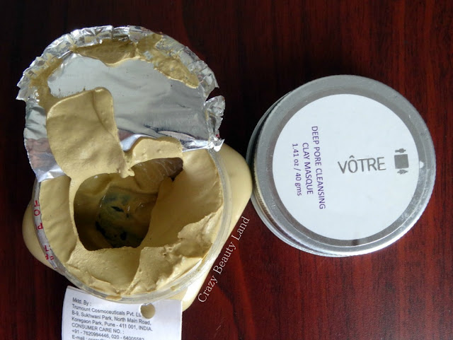 June FAB BAG Votre Deep Pore Cleansing Clay Masque Review