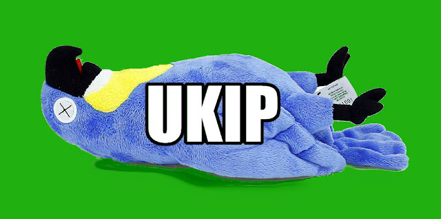 UKIP NEWS: BORING SPOOK ELECTED LEADER, LOGO CHANGED