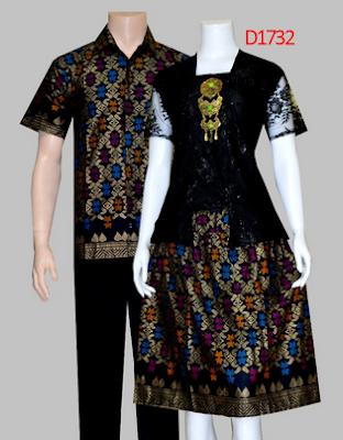 15 Desain Baju  Batik Couple  Model Terbaru