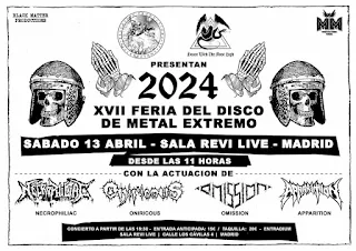 XVII Feria del disco del metal extremo (2024)