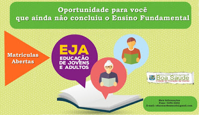 Oportunidade para concluir os estudos