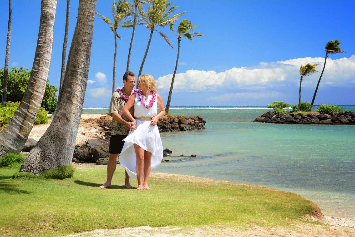 Kahala Beach Wedding Location in Honolulu, Hawaii