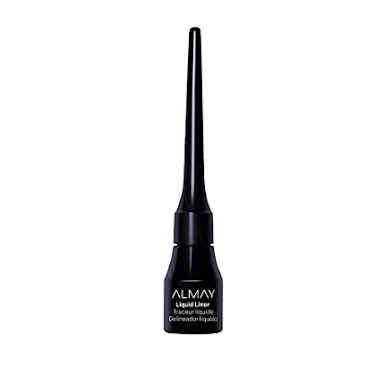 Almay-Liquid Eyeliner top eyeliner brands in world, Waterproof, Fade-Proof Eye Makeup, Easy-to-Apply Liner Brush