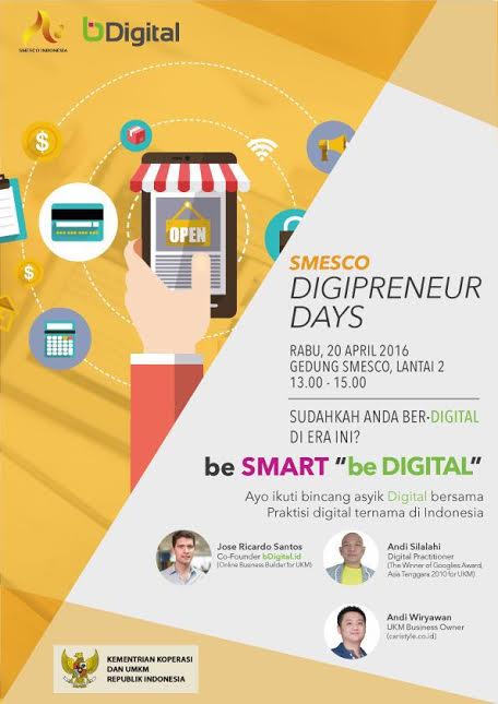 Mengemas Produk Indonesia Melalui Digital Melalui Smesco Digipreneurday