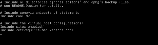 apache2 mail server debian linux