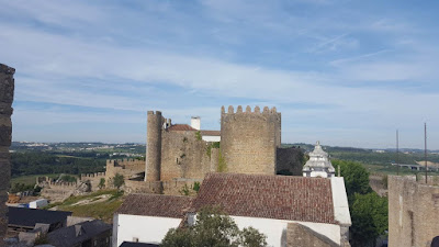 (Almost) Wordless Wednesday - into the castle, Óbidos, Portugal