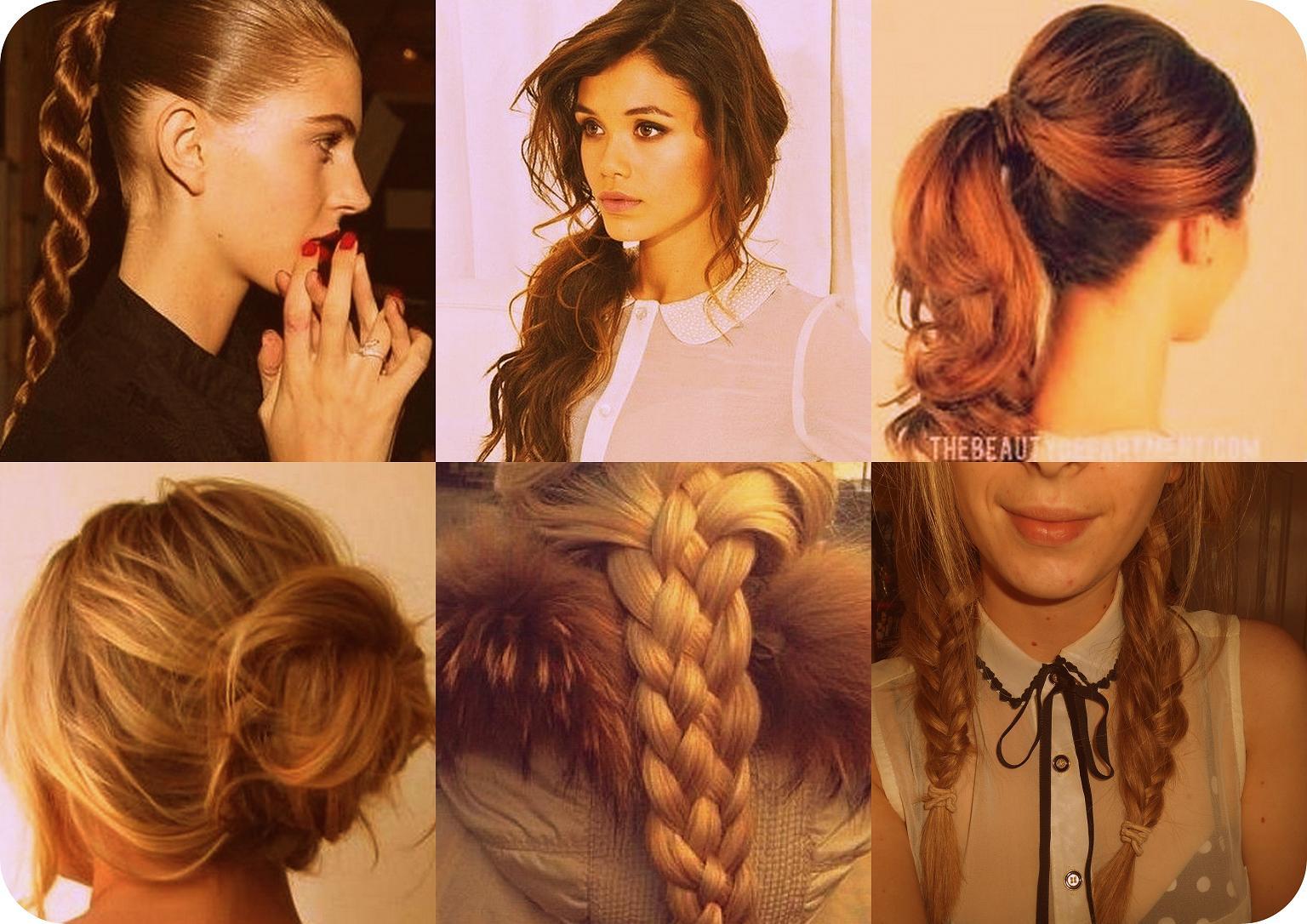 tumblr hairstyles for school