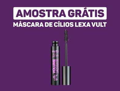 Resgate uma Máscara de Cílios Lexa Volume Lacrador da Vult com nova campanha da Mimoo!