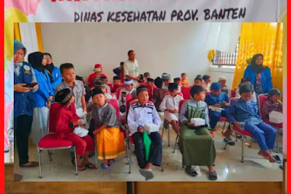 Berita Khitanan Massal Giat Bakti Sosial Dinas Kesehatan Propinsi Banten