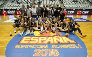 Supercopa de España femenina 2015 - El Girona remonta alzando su 1ª Supercopa, y fue de nuevo la bestia negra del Perfumerías Avenida