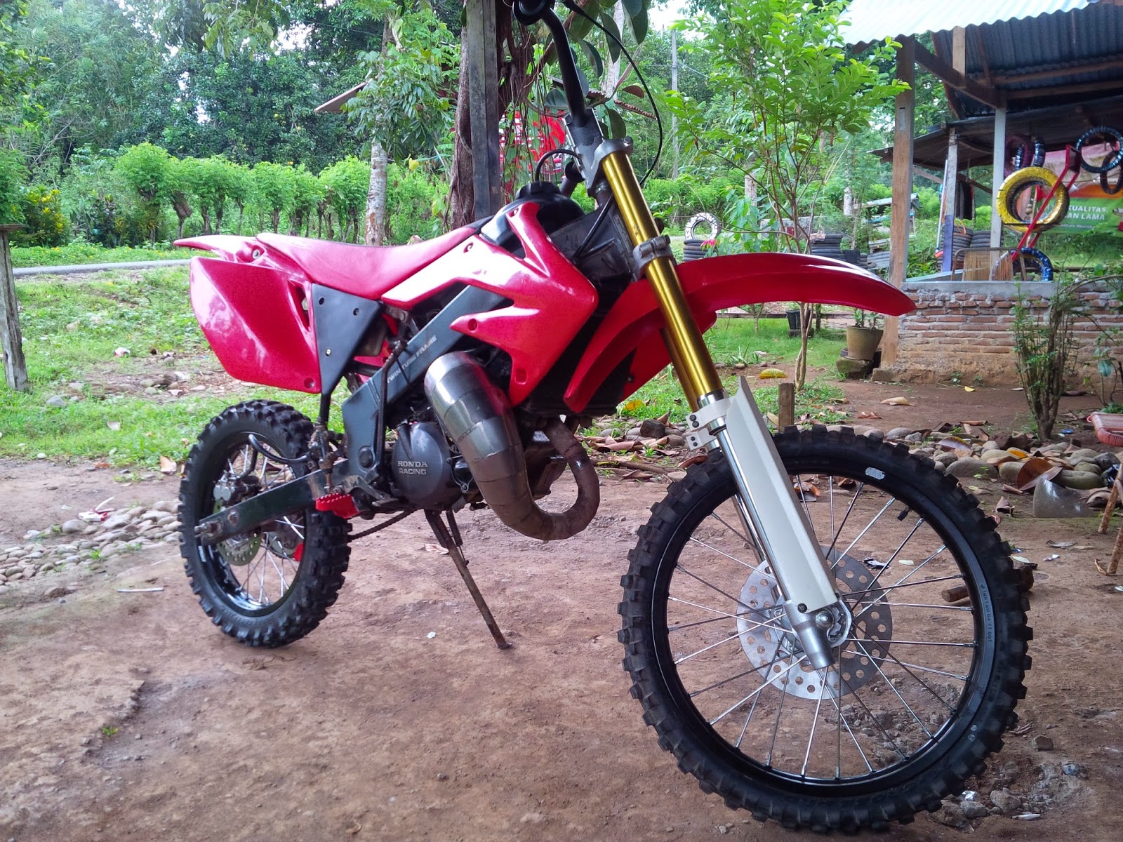 Modifikasi Motor Trail