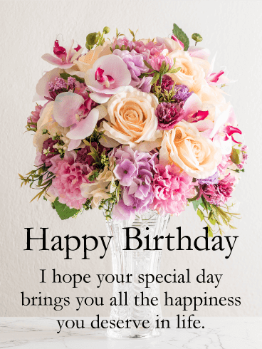 240 Happy Birthday Flowers With Name 2020 Edit Images Wishes