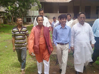ডেপুটি সেক্রেটারী মো. হাফিজুর রহমান চৌধুরীর কুলাউড়া ঘুরে গেলেন