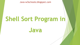 Java Program To Shell Sort - Step by Step
