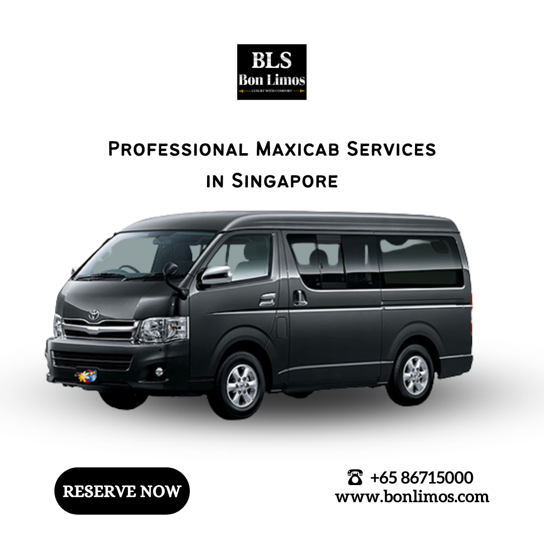 Maxi cab services in Singapore