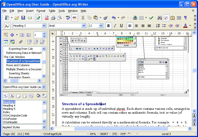 open office writer logo. 2011 OpenOffice 3.3.0