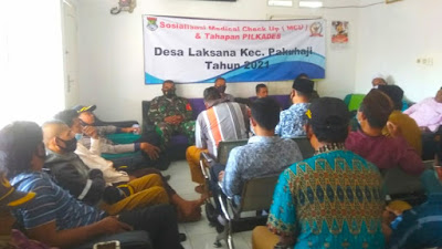 Desa Laksana Sosialisasikan MCU dan Tahapan Pilkades 201¹