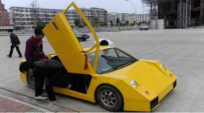 Réplica cutre Lamborghini