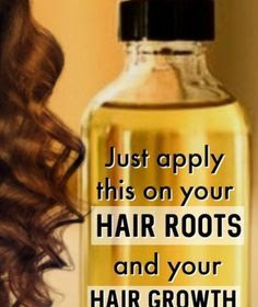 Just Apply This On Hair Roots And Your Hair Growth Will Never Stop