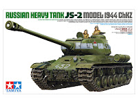 Tamiya 1/35 Russian Heavy Tank JS-2 (35289) English Color Guide & Paint Conversion Chart