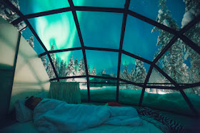 Kakslauttanen Artic Resorts igloo