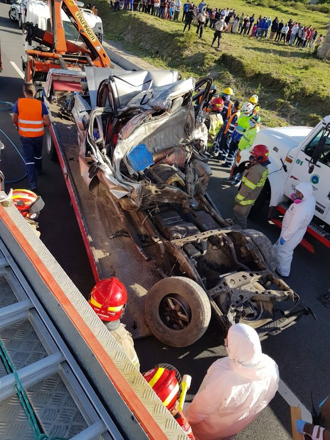 Accidente provocó el fallecimiento de cinco personas 