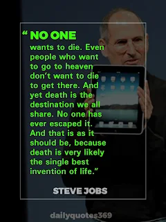 steve jobs inspirational quotes in english