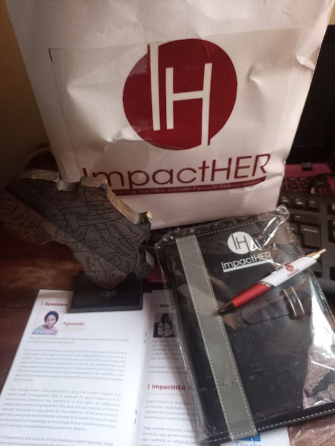 What's in my Impact Her goodie bag? Open it with me