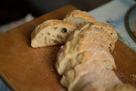 салфетка крючком, хлеб, домашний хлеб, хлеб с большими дырками