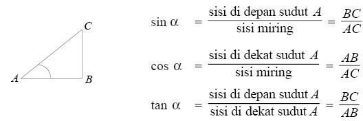 trigonometri segitiga siku-siku