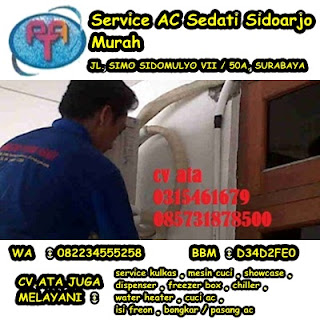 SERVICE AC SEDATI SIDOARJO ,MURAH 