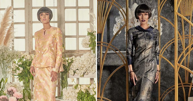 10 Koleksi Fesyen Baju Raya 2019 Rekaan Pereka Tempatan 