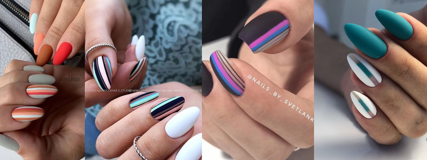 tendência em nail art para primareva verão 2021 unhas graficas