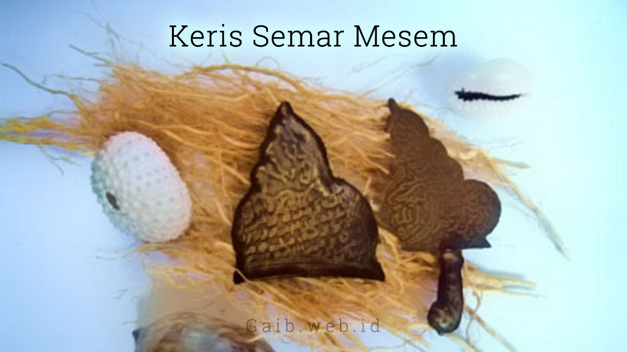 Keris Semar Mesem