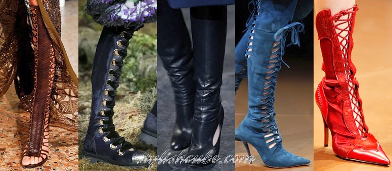 Fall 2014 Women's High Boots Fashion Trends