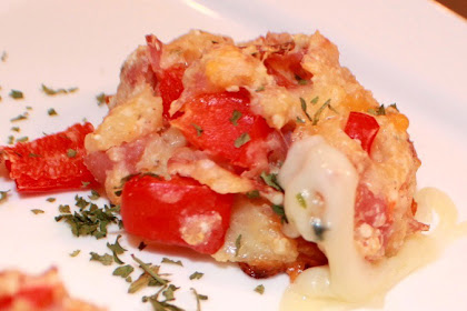Italian Peppers Prosciutto Pepperoni Cheese Mini Biscuit Appetizer Recipe