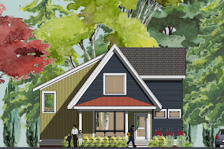 New Modern Cottage House Plan