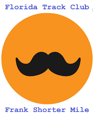 Orange with a moustache