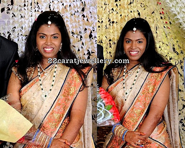 Bride with Diamond Jewelry